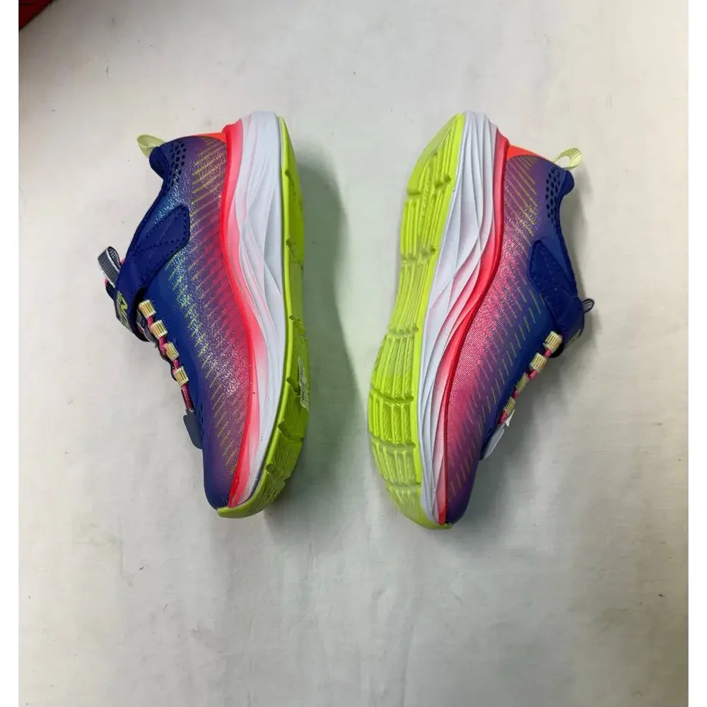 SKECHERS KIDS Go-Run Accelerate -Glitter Soul 303898L girls sneakers size 12 NWT